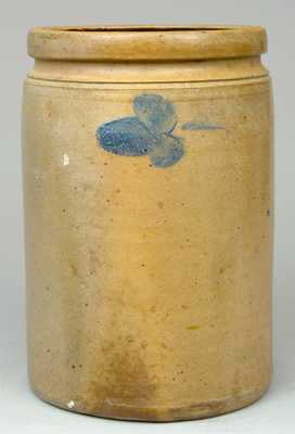 Stoneware Crock, attributed to the Perine Pottery, Baltimore, MD.