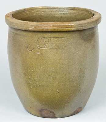W.H. CRISMAN / STRASBURG, VA Stoneware Jar