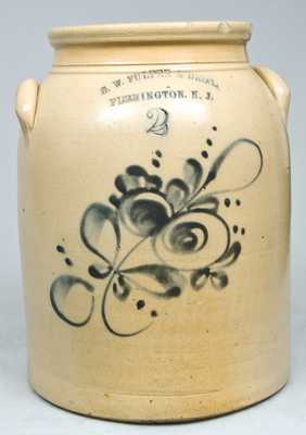 G.W. FULPER & CO. / FLEMINGTON, N.J. Stoneware Jar
