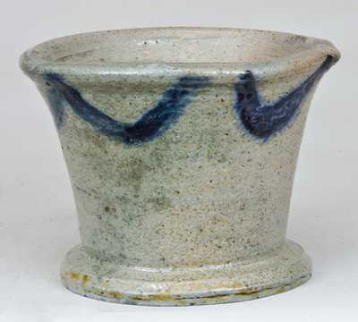 Stoneware Mortar Impressed "J.P.S.," attrib. John Poole Schermerhorn, Richmond, VA