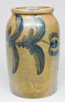 Washington, D.C. Stoneware Jar, Stamped 