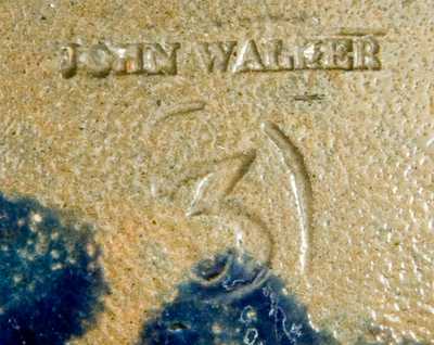 JOHN WALKER, Washington, DC Stoneware Three-Gallon Jar