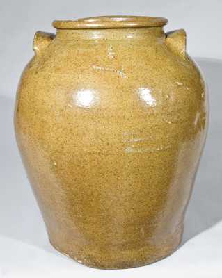 Edgefield, SC Stoneware Jar attributed to Dave the Slave, Incised Lm