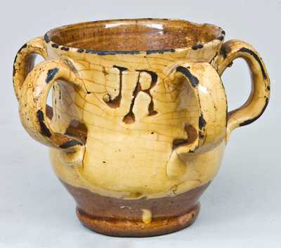 Redware Loving Cup
