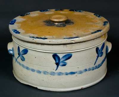 Baltimore Stoneware Cake Crock with Lid