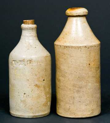 (2) Stoneware Bottles