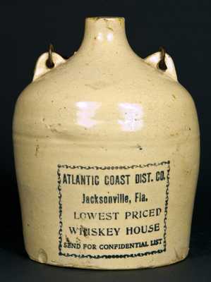 Jacksonville, FL Stoneware Whiskey Jug