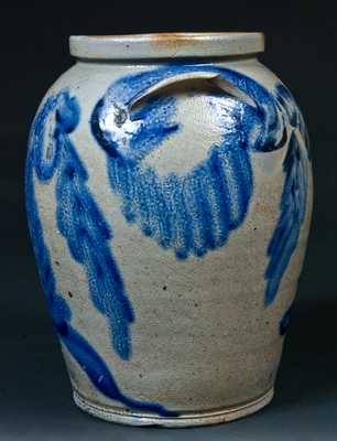 Highly-Decorated Baltimore Stoneware Jar