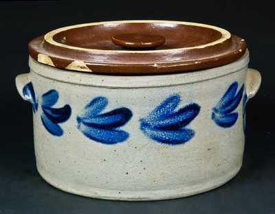 Baltimore Stoneware Butter Crock with Albany Slip Lid