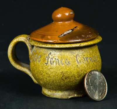 Anna Pottery, Anna, IL Miniature Stoneware Potty