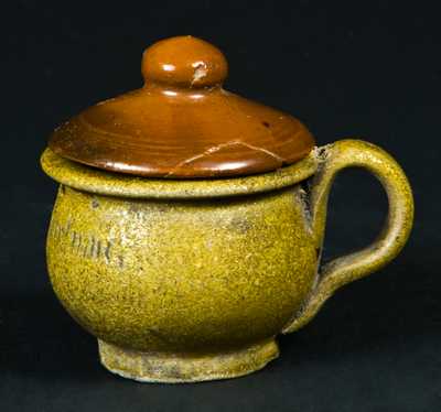 Anna Pottery, Anna, IL Miniature Stoneware Potty