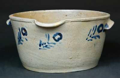 Early Baltimore Stoneware Milkpan