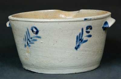 Early Baltimore Stoneware Milkpan