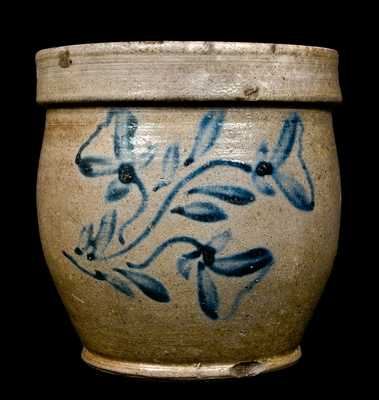 "John H. Coffman 1853" Rockingham County, VA Stoneware Jar 