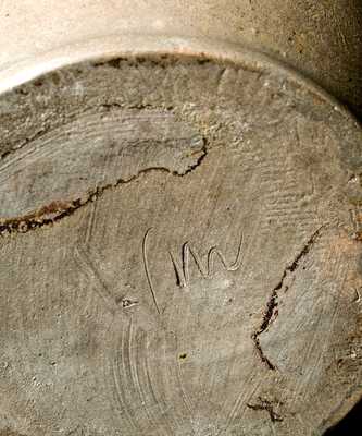 H. SMITH & CO, Alexandria, VA Stoneware Jar Incised 
