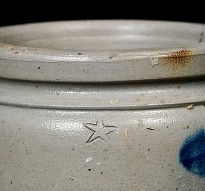 Baltimore, MD Stoneware Jar with Impressed Star