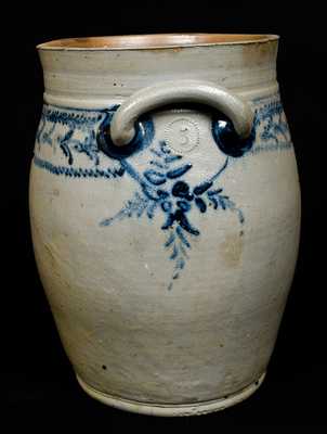 Early Baltimore Open-handled Stoneware Jar