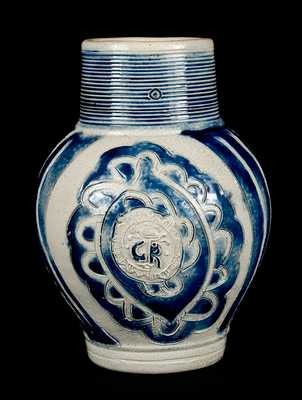 Westerwald "GR" Stoneware Mug, circa 1770