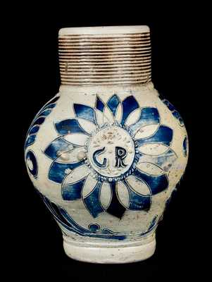 Westerwald Stoneware "GR" Mug, circa 1770