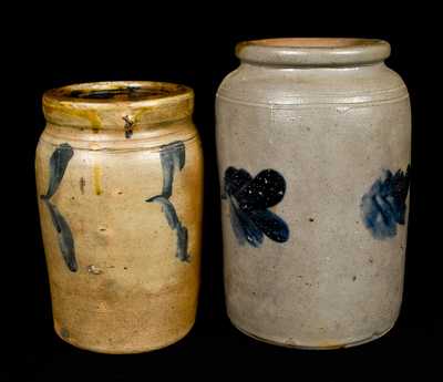 Lot of 2: Philadelphia Stoneware Jars