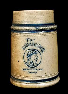 Signed Wingender Stoneware Indian King Mug