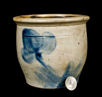 Small Stoneware Cream Jar att. Shenfelder, Reading, PA