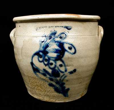 N. WHITE & CO. / BINGHAMTON Stoneware Jar