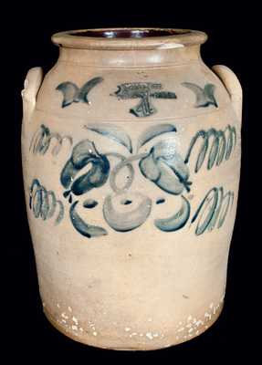  SOMERSET. / POTTERSWORKS Massachusetts Stoneware Jar