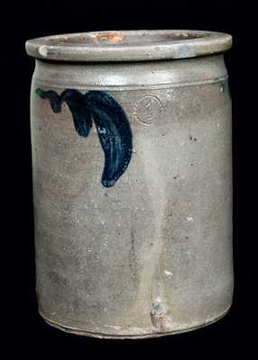 Strasburg, VA Stoneware Jar, probably J.M. Hickerson