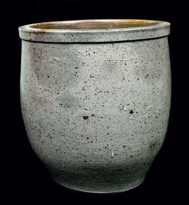 S. BELL & SON / STRASBURG Stoneware Cream Jar