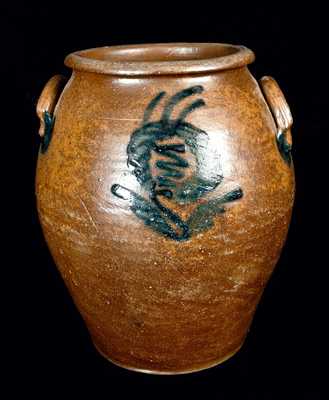 Richmond, Virginia Stoneware Jar, attrib. J.P. Schermerhorn.