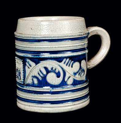 Westerwald Stoneware Mug with GR Medallion