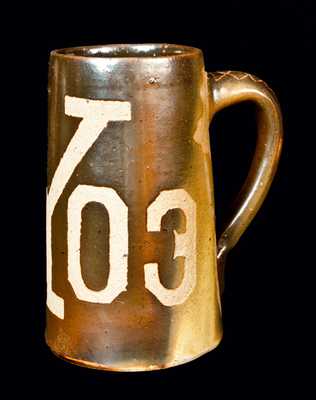 1903 YALE Stoneware Mug