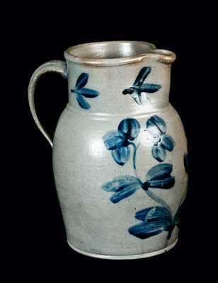 Baltimore Stoneware Pitcher with Clover Decoration