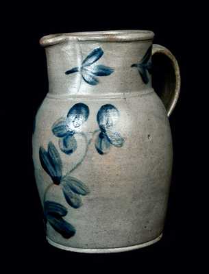 Baltimore Stoneware Pitcher with Clover Decoration