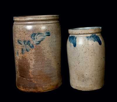 Lot of Two: Baltimore Stoneware Crocks