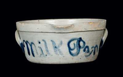 Stoneware Milk Pan with 