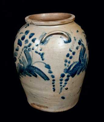 Baltimore, MD Stoneware Crock with Face Decoration