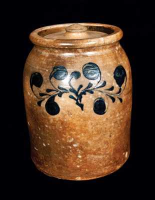 1 Gal. New England Lidded Stoneware Jar