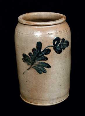 One-Gallon Stoneware Crock, Baltimore, circa 1830