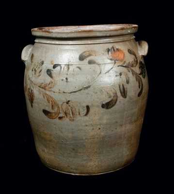 B.C. MILBURN / ALEXA (Alexandria, VA) Four-Gallon Stoneware Jar Inscribed 