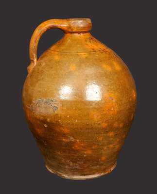 Large Ovoid Redware Jug probably Galena, IL
