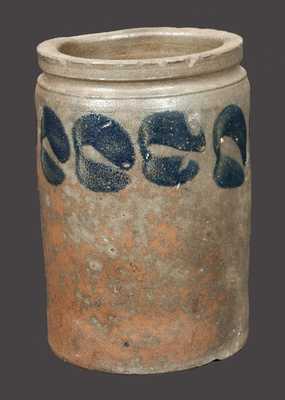 Scarce Stoneware Jar with Cobalt 