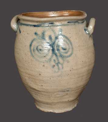 Stoneware Jar attrib. Capt. James Morgan, Cheesequake, NJ, circa 1770