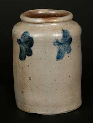 1/2 Gal. Stoneware Jar with Cobalt Decoration, Philadelphia, circa 1830