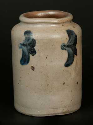 1/2 Gal. Stoneware Jar with Cobalt Decoration, Philadelphia, circa 1830
