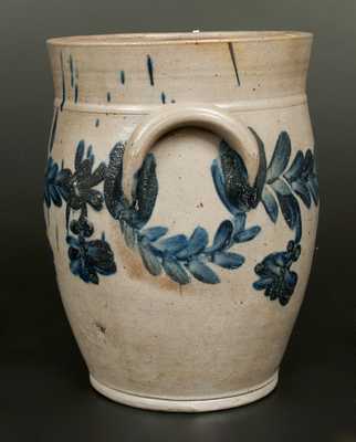 2 Gal. Philadelphia Stoneware Baluster Form Jar, att. Henry Remmey, c1830