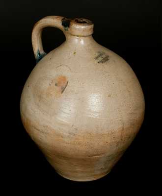 ARMSTRONG & WENTWORTH / NORWICH, CT 3 Gal. Ovoid Stoneware Jug