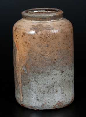 JOHN BELL / WAYNESBORO Celadon-Glazed Canning Jar
