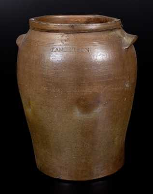 T. ANDERSON, Indiana County, PA Stoneware Jar, circa 1830